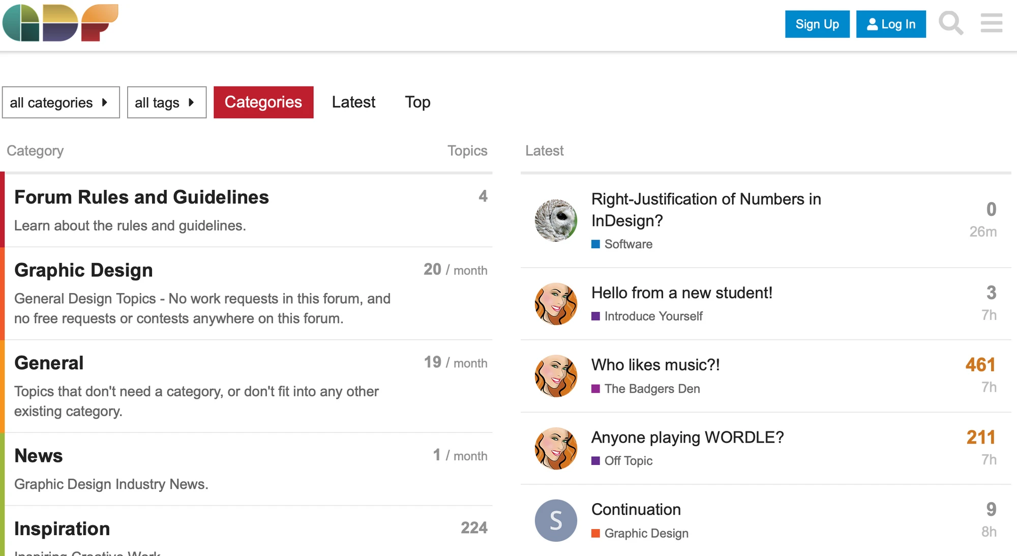 Image from Graphic Design Forum (GDF)